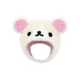 Медвежонок с капюшоном на шапке