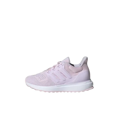 Adidas UBOUNCE DNA Slip-resistant Abrasion-resistant Low Top Kids Lifestyle Shoes Pink Purple Children's Adidas UBOUNCE DNA Противоскользящие Устойчивые к истиранию Низкие Кеды для детей Розовый Фиолетовый