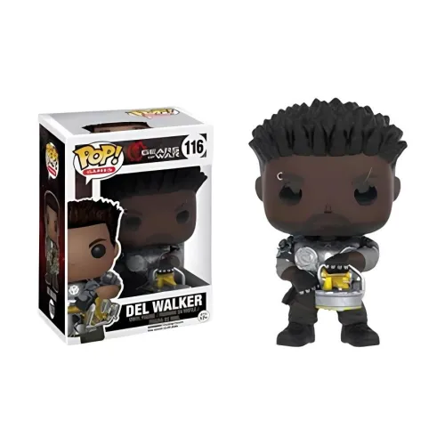 Funko POP! Collection GAMES Военная машина Фигурки Del Уокер в стиле Chibi