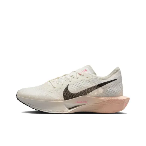 Nike ZoomX Vaporfly 3 Низкий Топ Беговые Кроссовки Женские Белые