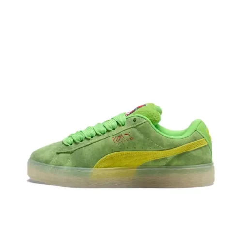 GHOSTBUSTERS X PUMA Suede XL Low Топ Скейтборд Кроссовки Мужские Зеленые