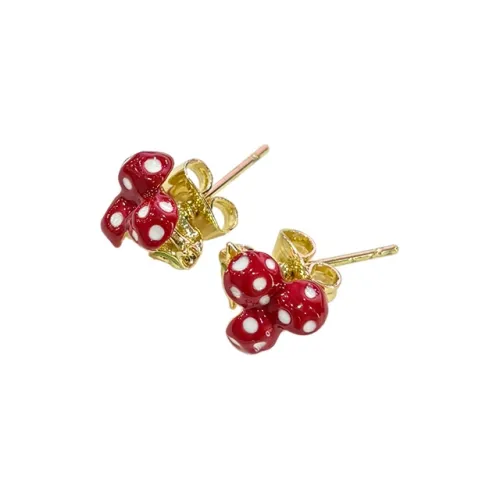 CHARFEN CHIC Серьги-гвоздики из меди и сплава женские