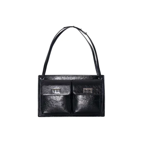 By Far Billy Lambskin Сумка через плечо сумка для женщин черная