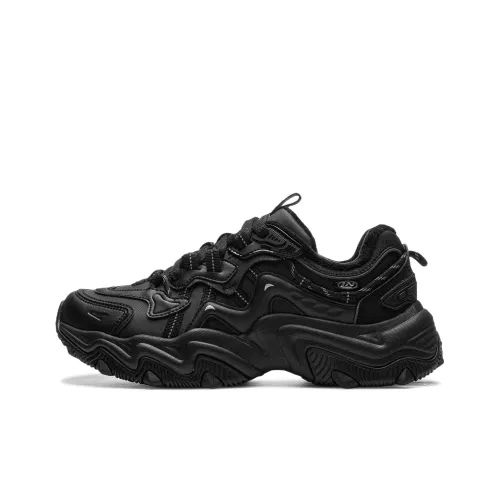 LiNing Cat's Claw Lite 2 противоскользящий устойчивый к истиранию низкий топ кроссовки с подошвой женские черные