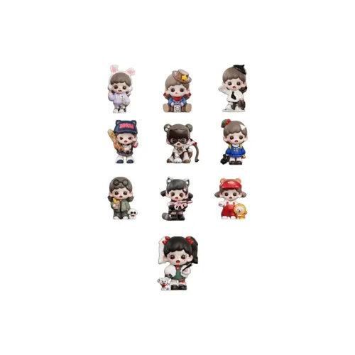 TNT SPACE Zoraa Я Большой Boss Коллекция Слепые коробки Один Blind Коробка Целая коробка 9 шт