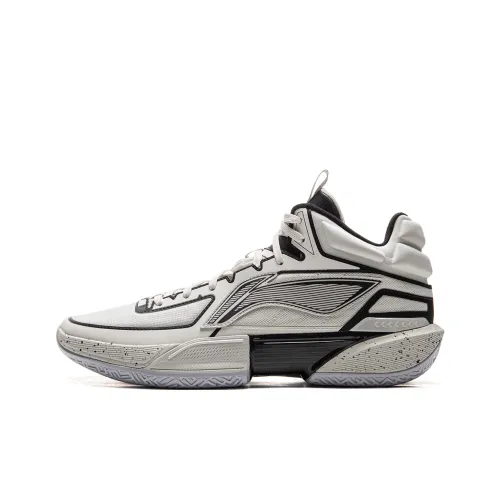 LINING Lightweight 2MID Баскетбольные кроссовки MID Топ Серый черный Мужской