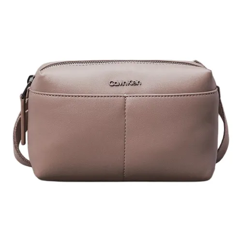Calvin Klein ПУ (полиуретан) Сумка через плечо Мужская Серо-розовая