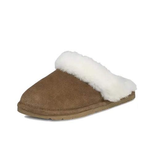 RED WING Обувь Резиновая подошва Устойчивая к истиранию Домашние тапочки Женские Коричневый