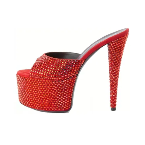 Giuseppe Zanotti GZ Слипоны Женские Ярко-красный