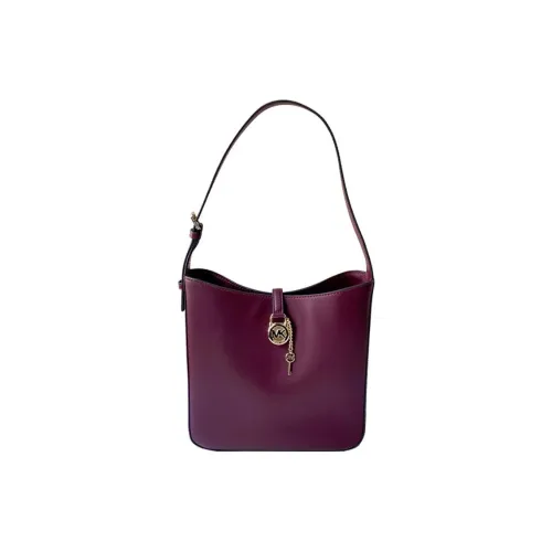 MICHAEL KORS Lyra Кожа Ведрообразные Сумки Сумки через плечо Сумка на плечо Женская Бордовая