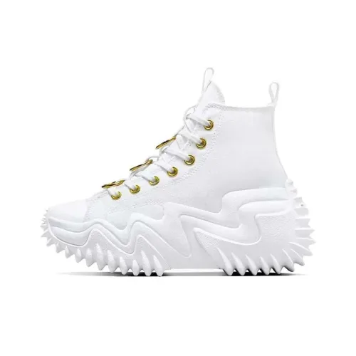 Конверс Run Star Motion High Топ Кеды Женские Белые