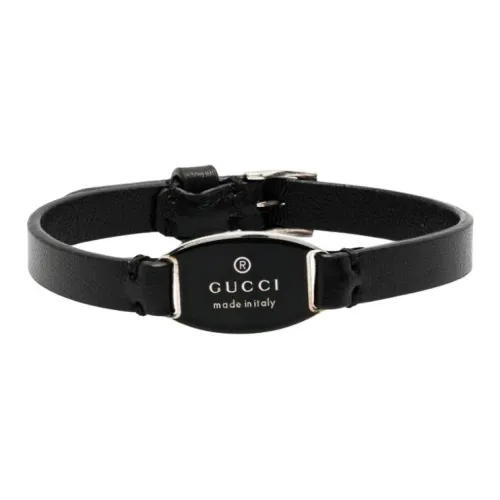 GUCCI Кожа Наппа Браслеты Женские Черный
