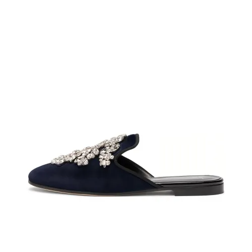Giuseppe Zanotti GZ Домашние тапочки Женские Midnight Blue