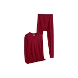 Бордовый [Круглый вырез 1 комплект]