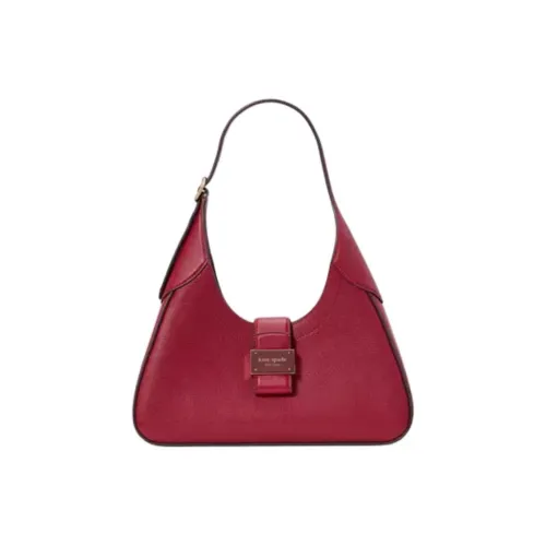 Kate Spade Сумка из кожи с текстурой личи сумка через плечо маленькая женская красного цвета джем