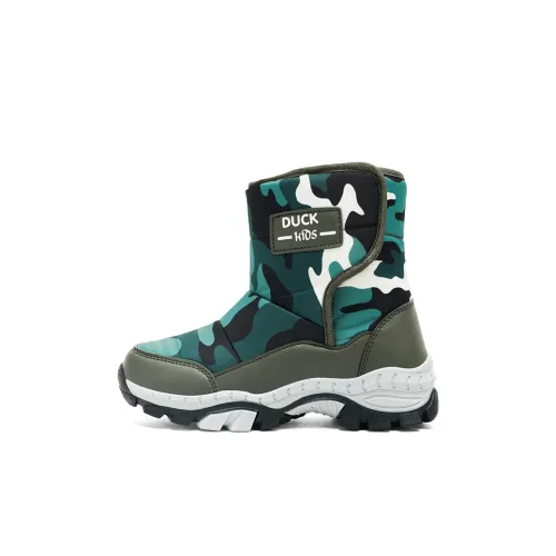 KINDDOG Противоскользящие высокие детские ботинки для малышей