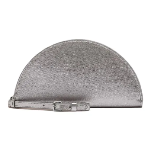 Maison Margiela Телячья кожа Клатч Мини Женский Металлический серый