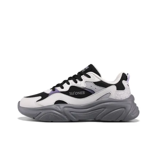 361° Износостойкий и Легкий Низкий Топ Кэжуал Женский Черный Белый Серый