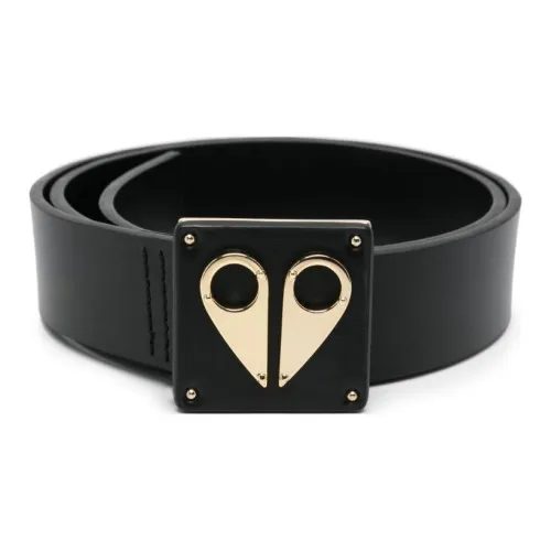 Moose Knuckles Телячья кожа Кожаные ремни Мужской Черный