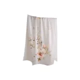 Чернила превращаются в цветочный дизайн - светло-серый меланж