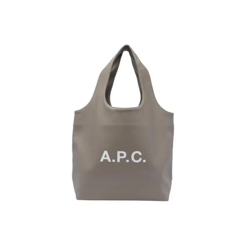 A.P.C Полиуретан Тоут Сумка Сумка для покупок Сумка на плечо Сумка женская Серый