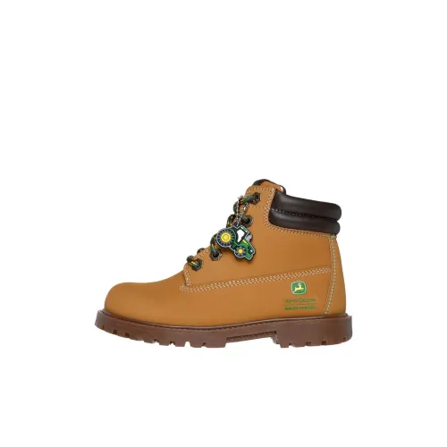 John Deere x Skechers Kids противоскользящие устойчивые к истиранию детские ботинки коричневые для малышей