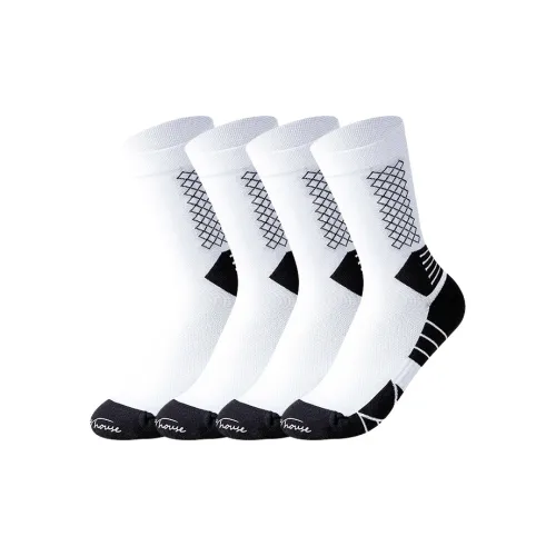 Спортивный дом Высокие носки Женские Combo Set