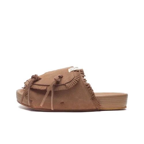 Visvim Слипоны Темно-Коричневый Мужской