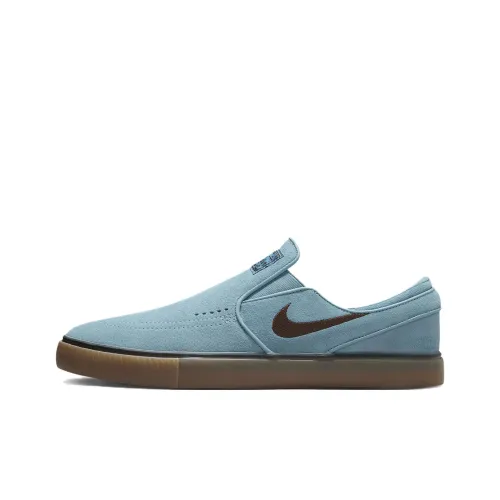 Nike SB Janoski+ Slip-Resistant Abrasion-Resistant Low-Top Skateboard Shoes Unisex Blue Найк SB Janoski+ Slip-Resistant Abrasion-Resistant Низкие Кеды для Скейтбординга Унисекс Синий