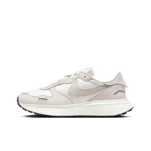 Nike Phoenix Waffle Slip Resistant Abrasion Resistant Низкий Топ Casual Женский Белый