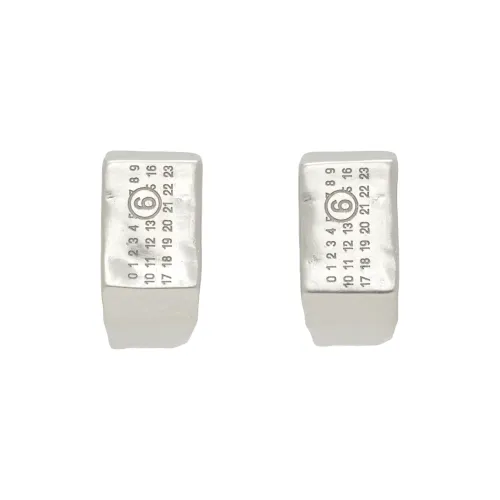 MM6 Maison Margiela Брассовые серьги Женские
