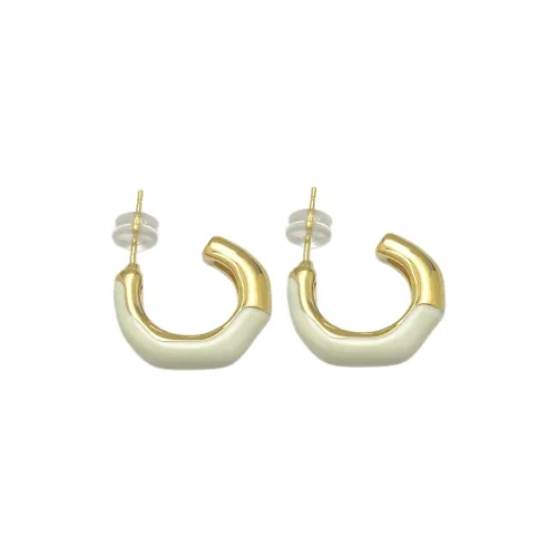 ERXI Серьги-гвоздики из меди и серебра 925 пробы женские