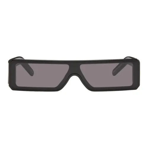 RICK OWENS совместный бренд RO Ацетат Нерегулярная форма Солнцезащитные очки Мужской Черный