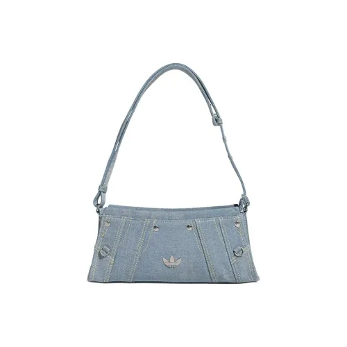 Adidas Originals Полиэстер Сумка через плечо Женская Джинсовый Синий