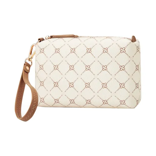 POLO Поливинилхлорид Синтетическая кожа Запястье Сумка Клатч Средний Женский Многоцветный