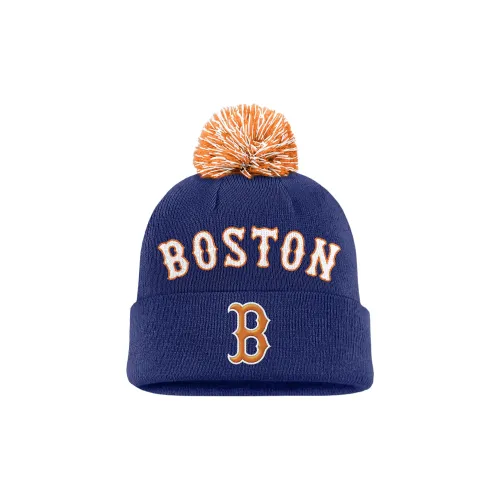 nike Акриловые шапки-бини Мужской Синий