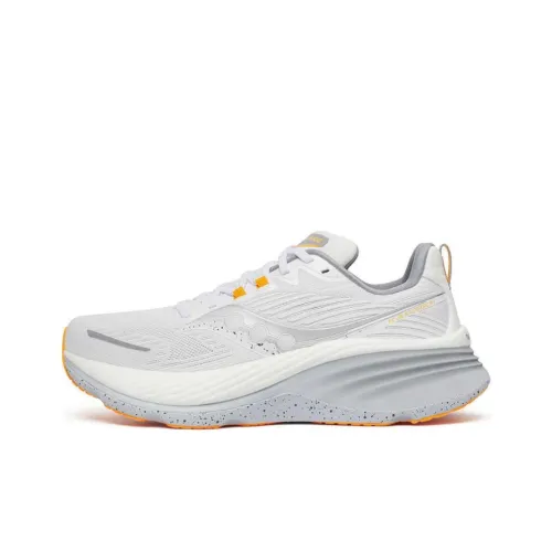 Saucony Hurricane 24 Беговые кроссовки Низкий верх Белый Серебряный Мужской