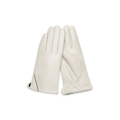 PIERRE CARDIN Sheepskin Winter Thickened And Fleece-Lined Gloves Women's