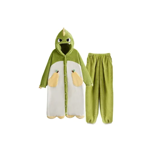 O'MESIK Пижамный комплект женский зеленый