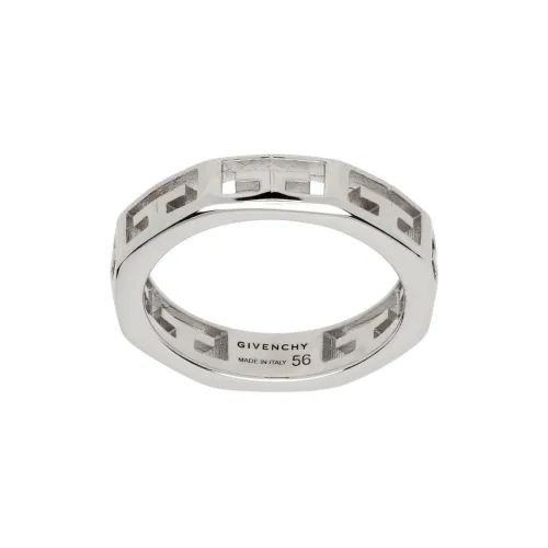 GIVENCHY Латунь Кольца Мужские Серебряные