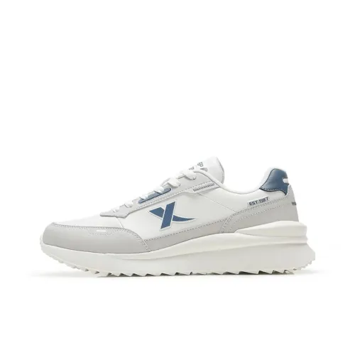 XTEP Casual Низкий Топ Парус Белый/Голубь Серый Мужской