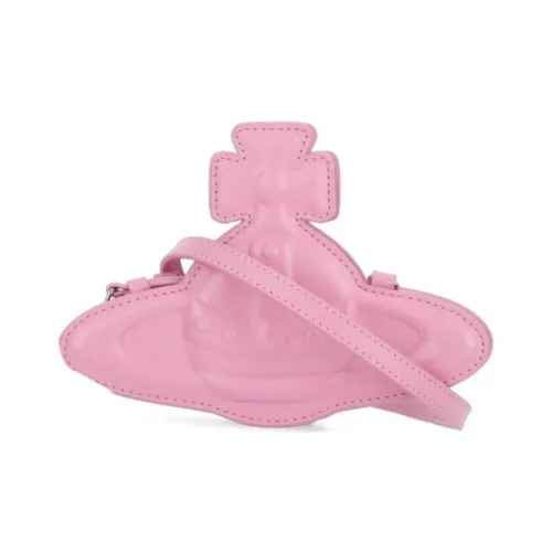 Vivienne Westwood Сумка через плечо из коровьей кожи женская розовая