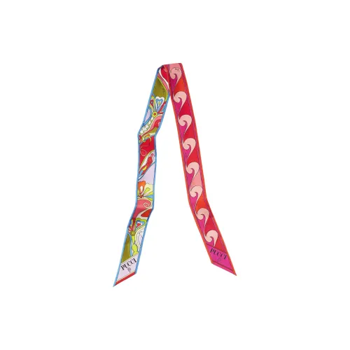 EMILIO PUCCI Шелковые шарфы для женщин Многоцветный