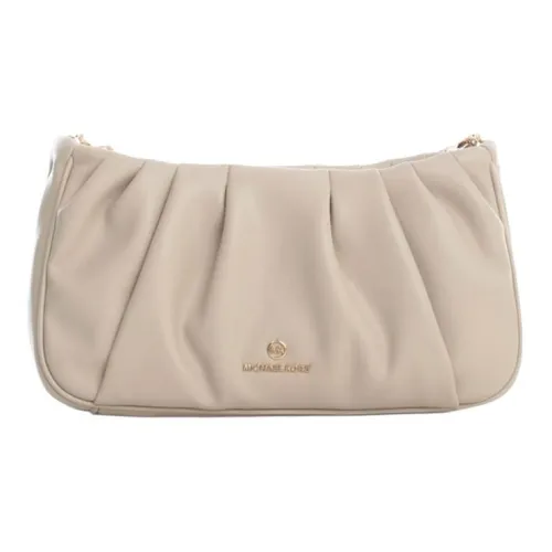 MICHAEL KORS Hannah Кожа Сумка через плечо Маленькая Женская Светлый Песочный