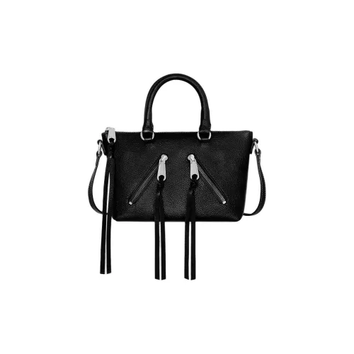 REBECCA MINKOFF Сумка через плечо из кожи женская черная