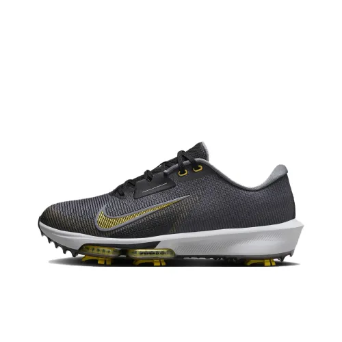 Nike Air Zoom Infinity Slip Resistant Abrasion Resistant Низкий Топ Обувь для гольфа Унисекс Черный