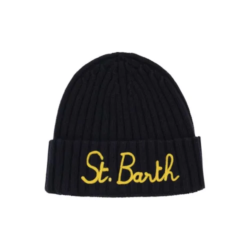 MC2 SAINT BARTHELEMY Кашемировая смесь Шапки-бини Мужской Морской синий