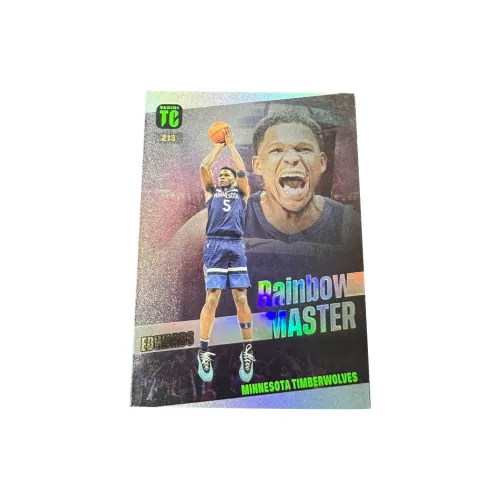 PANINI Minnesota Timberwolves Core Эдвардс Huazic TC Collection Refraction Star Card Rare Card Спортивные карты 1 шт