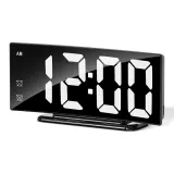 Черный [Версия с батареей] Два набора будильников