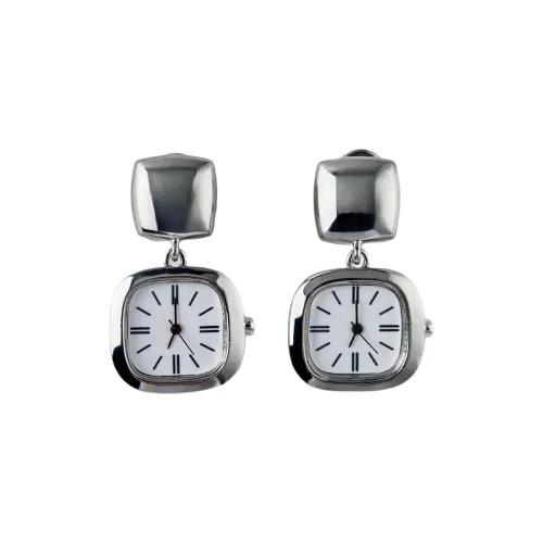 ZARA Цинк Латунь Акрил Титан Серьги Женские Серебристые